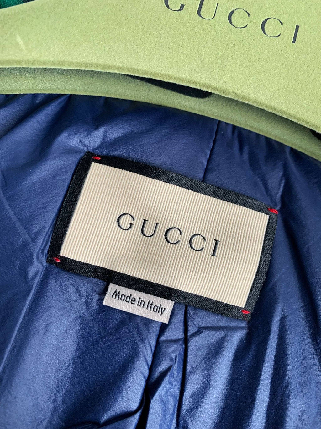 Monogram Zip Jacket – Emerald Green