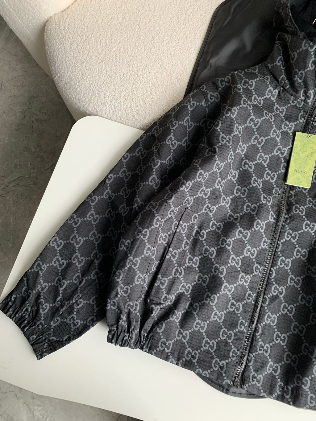 Monogram Hooded Jacket