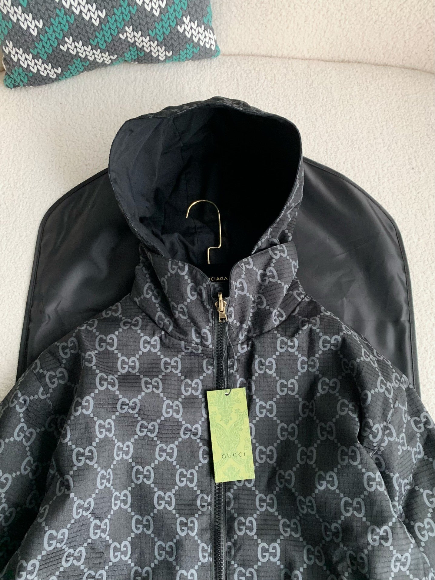 Monogram Hooded Jacket