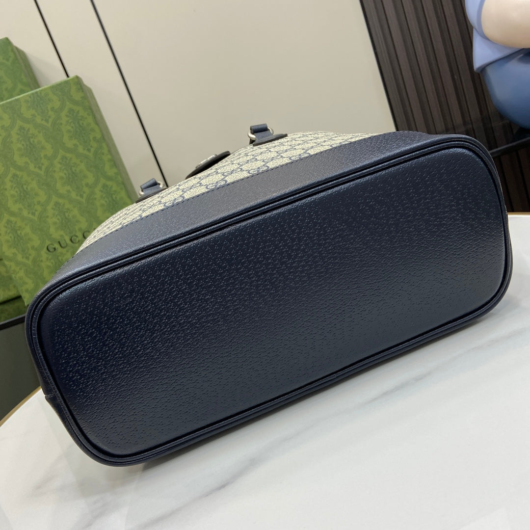 Ophidia Monogram Canvas Top Handle Tote – 31cm