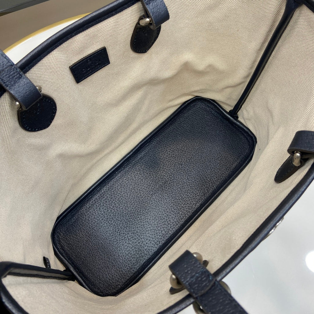 Ophidia Monogram Canvas Top Handle Tote – 31cm