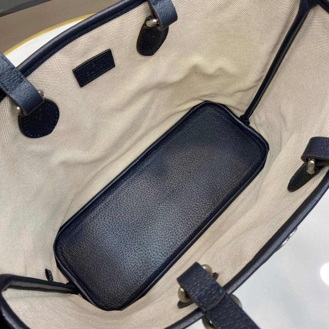 Ophidia Monogram Canvas Top Handle Tote – 31cm