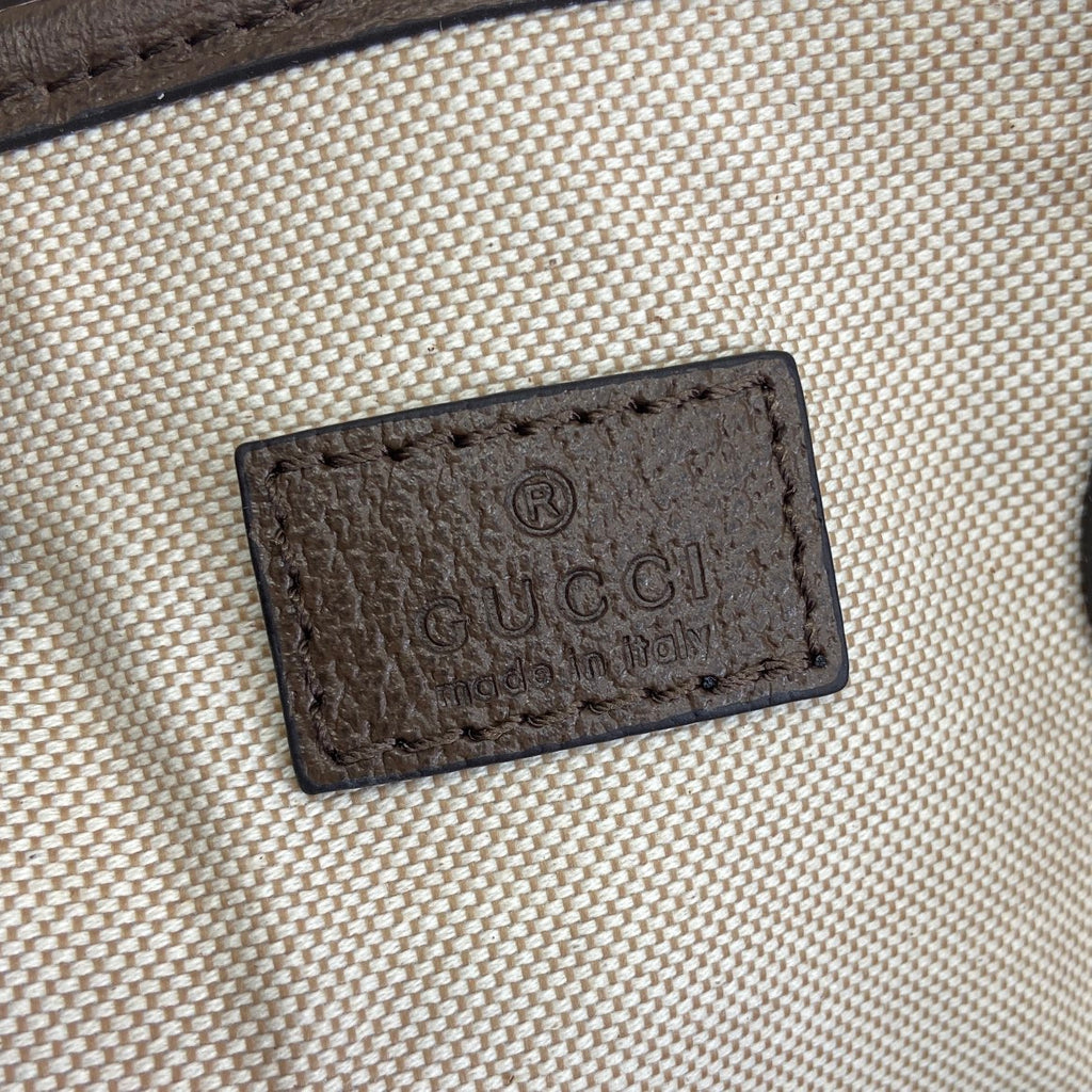 Ophidia Monogram Canvas Top Handle Tote – 31cm