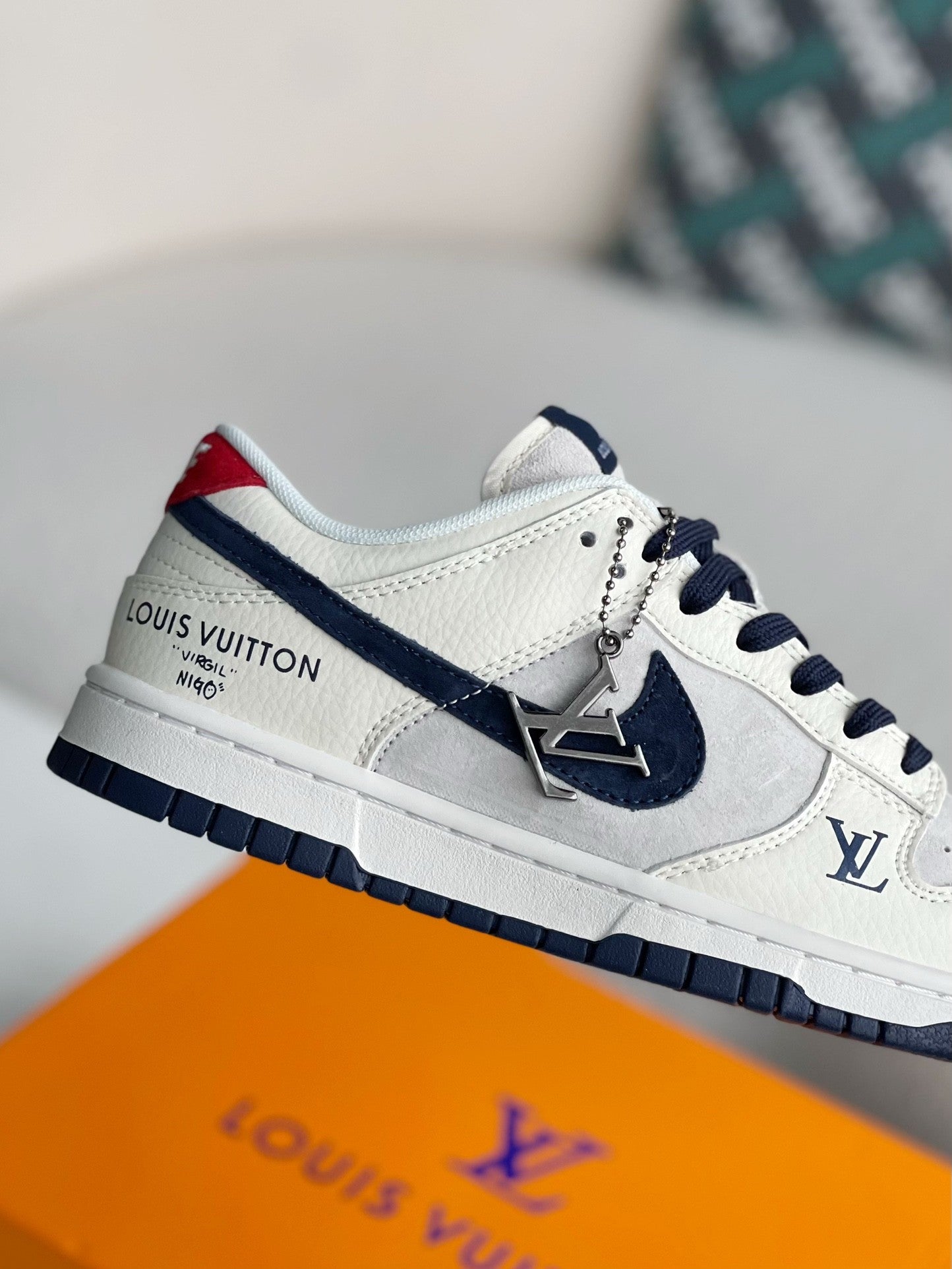 LV x Dunk Low Top-board Shoes