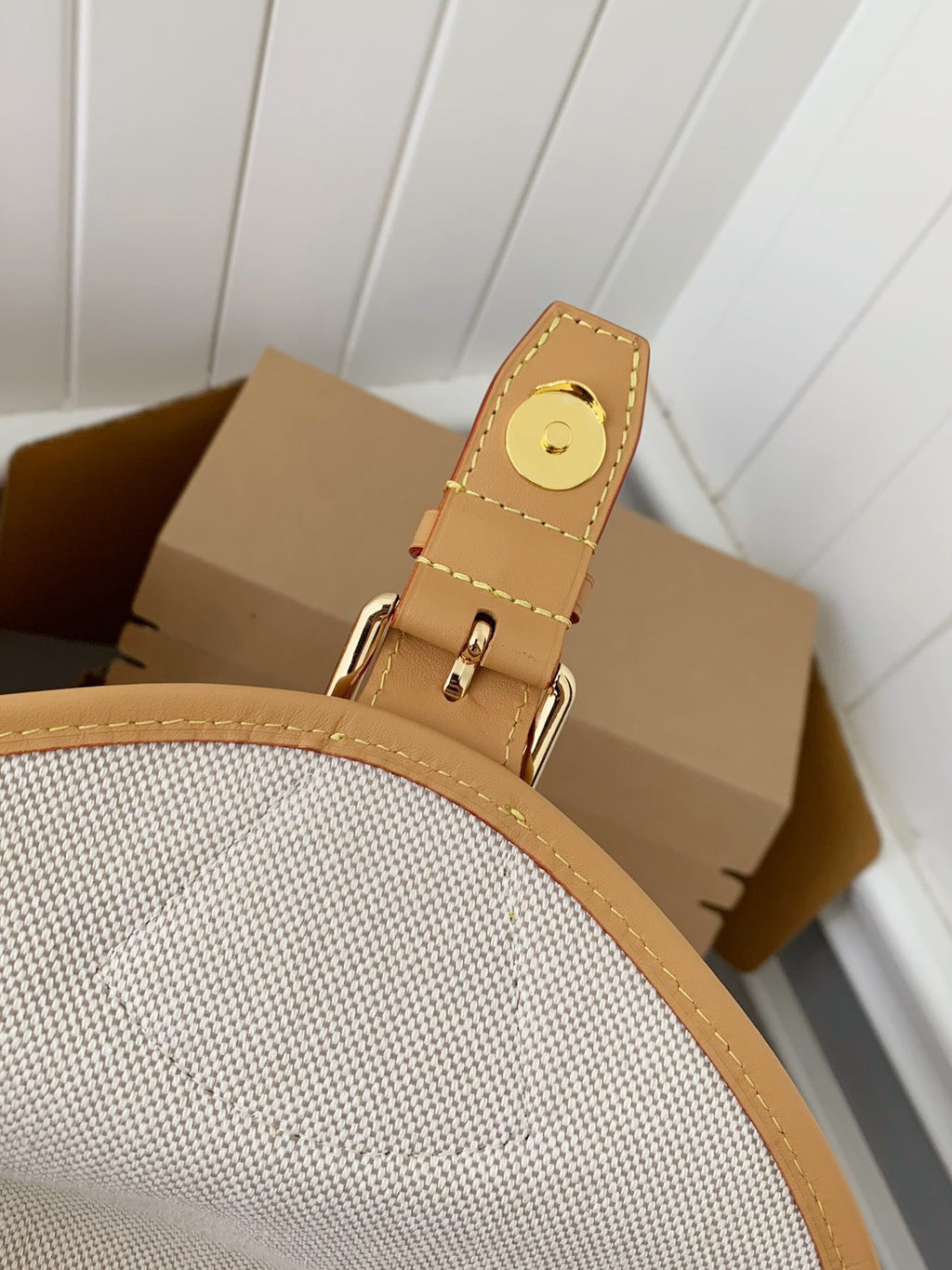 Montsouris-Style Denim Backpack