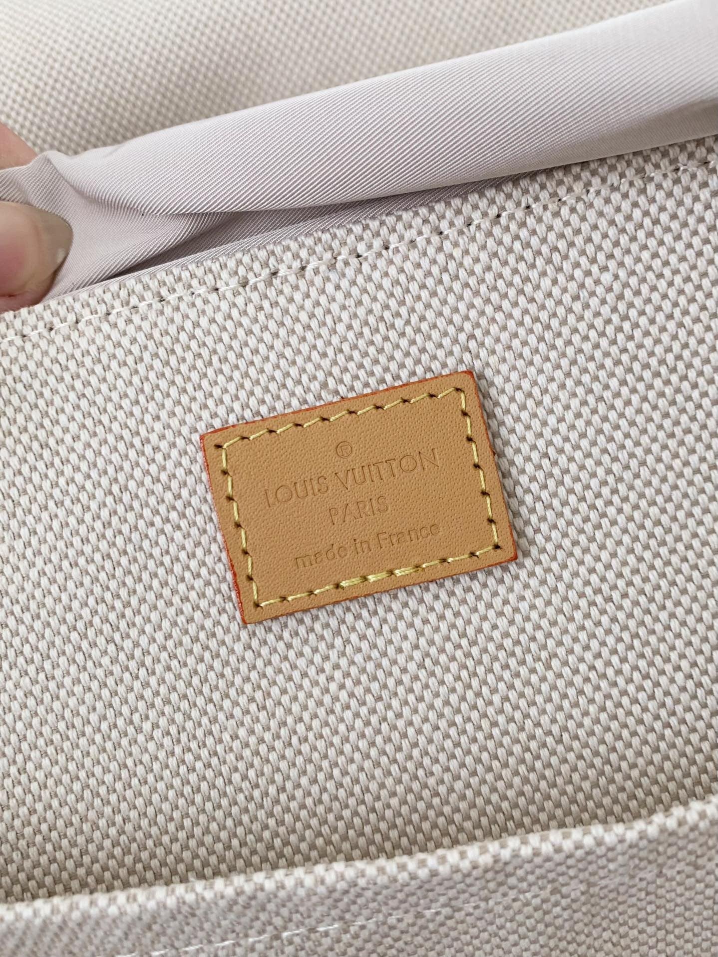 Montsouris-Style Denim Backpack