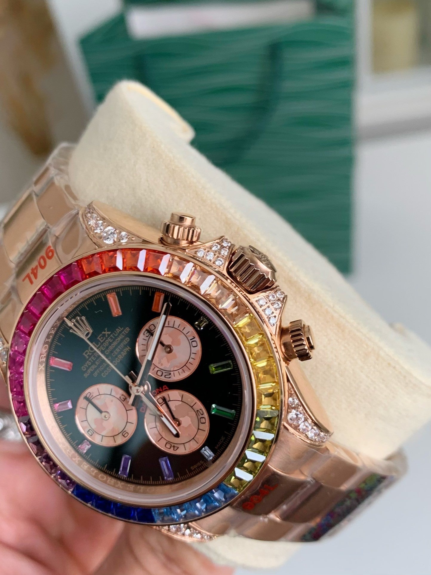 Cosmograph Daytona Rainbow Watch, 40mm
