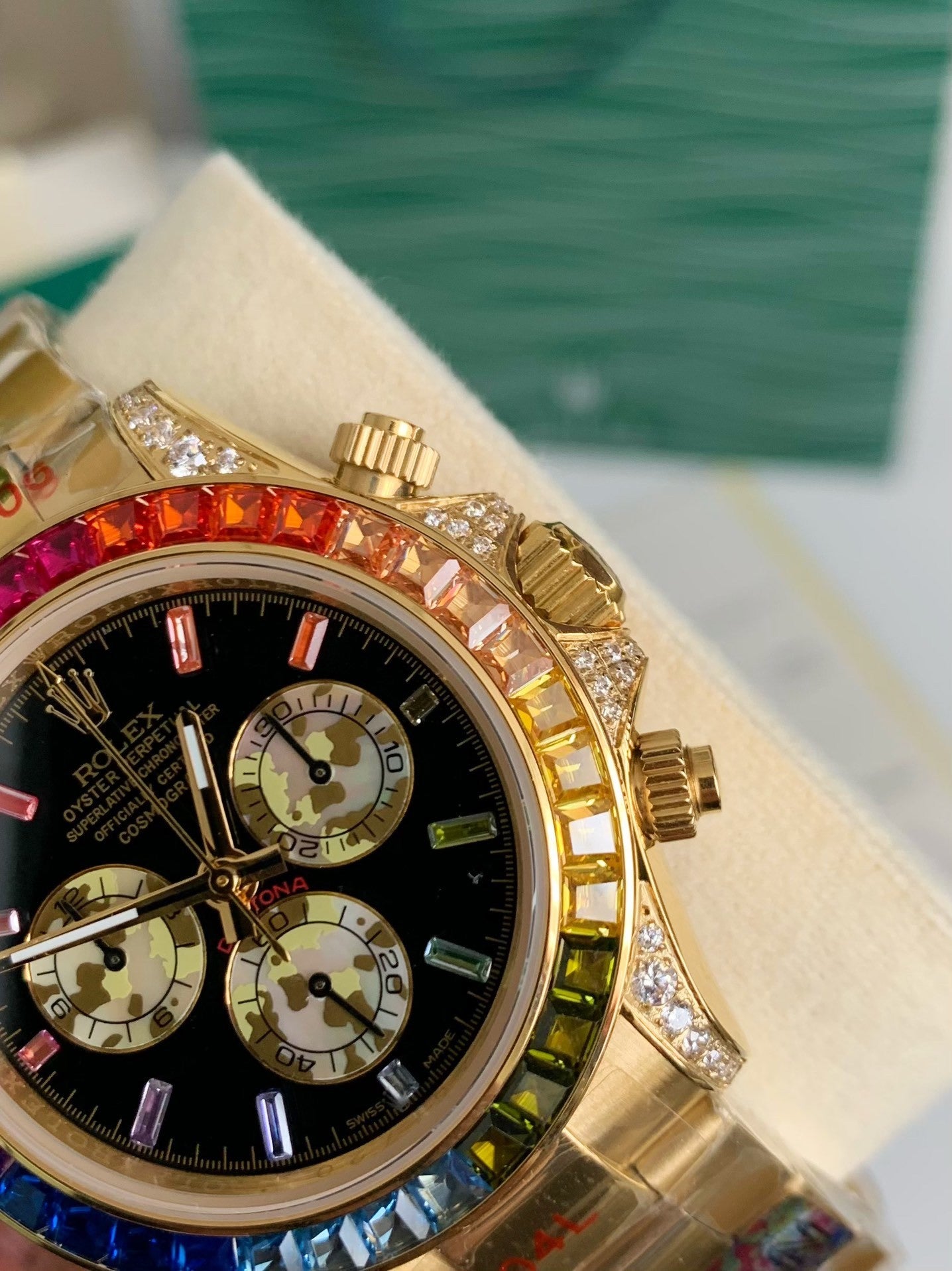 Cosmograph Daytona Rainbow Watch, 40mm