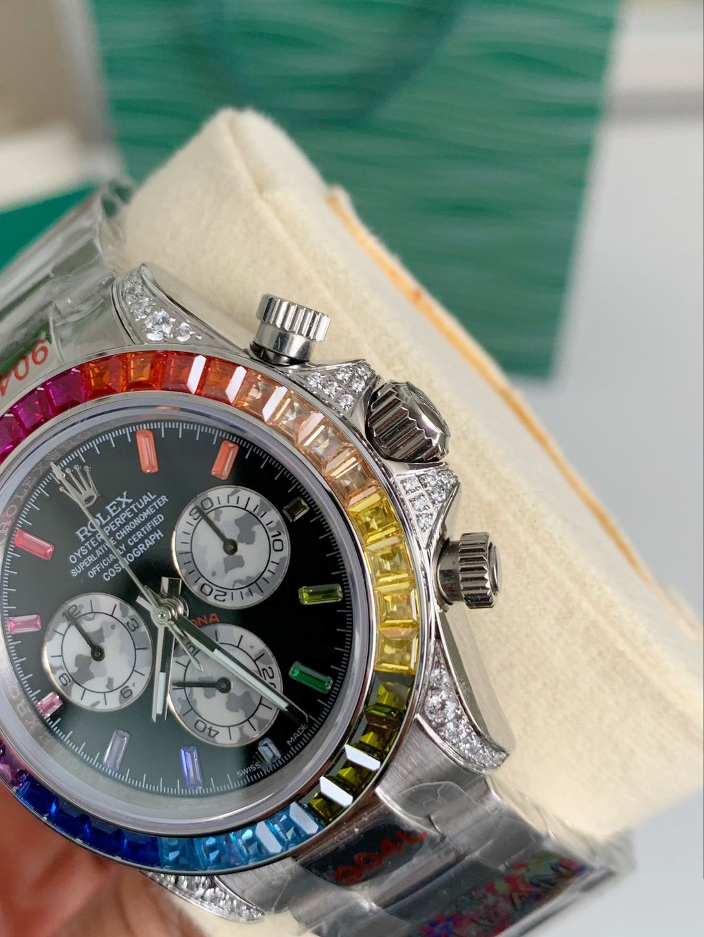 Cosmograph Daytona Rainbow Watch, 40mm