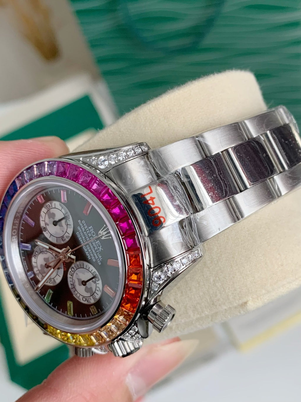 Cosmograph Daytona Rainbow Watch, 40mm