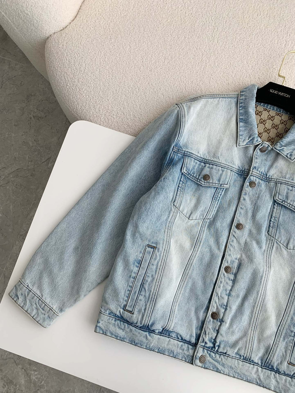 Double-Sided Denim Jacket – Reversible Design