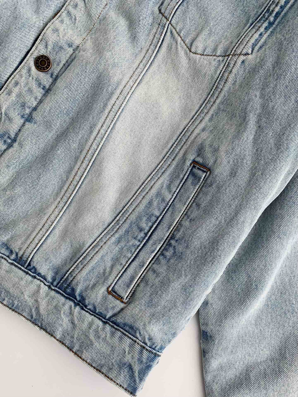 Double-Sided Denim Jacket – Reversible Design