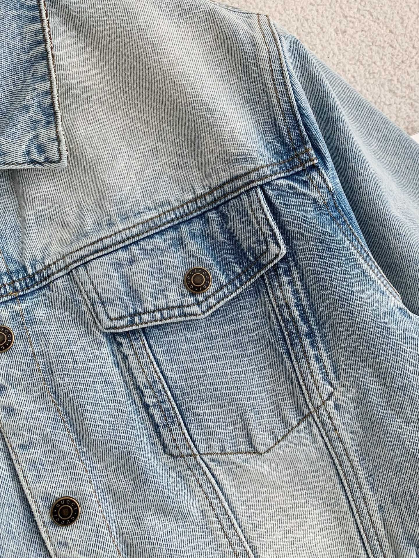 Double-Sided Denim Jacket – Reversible Design