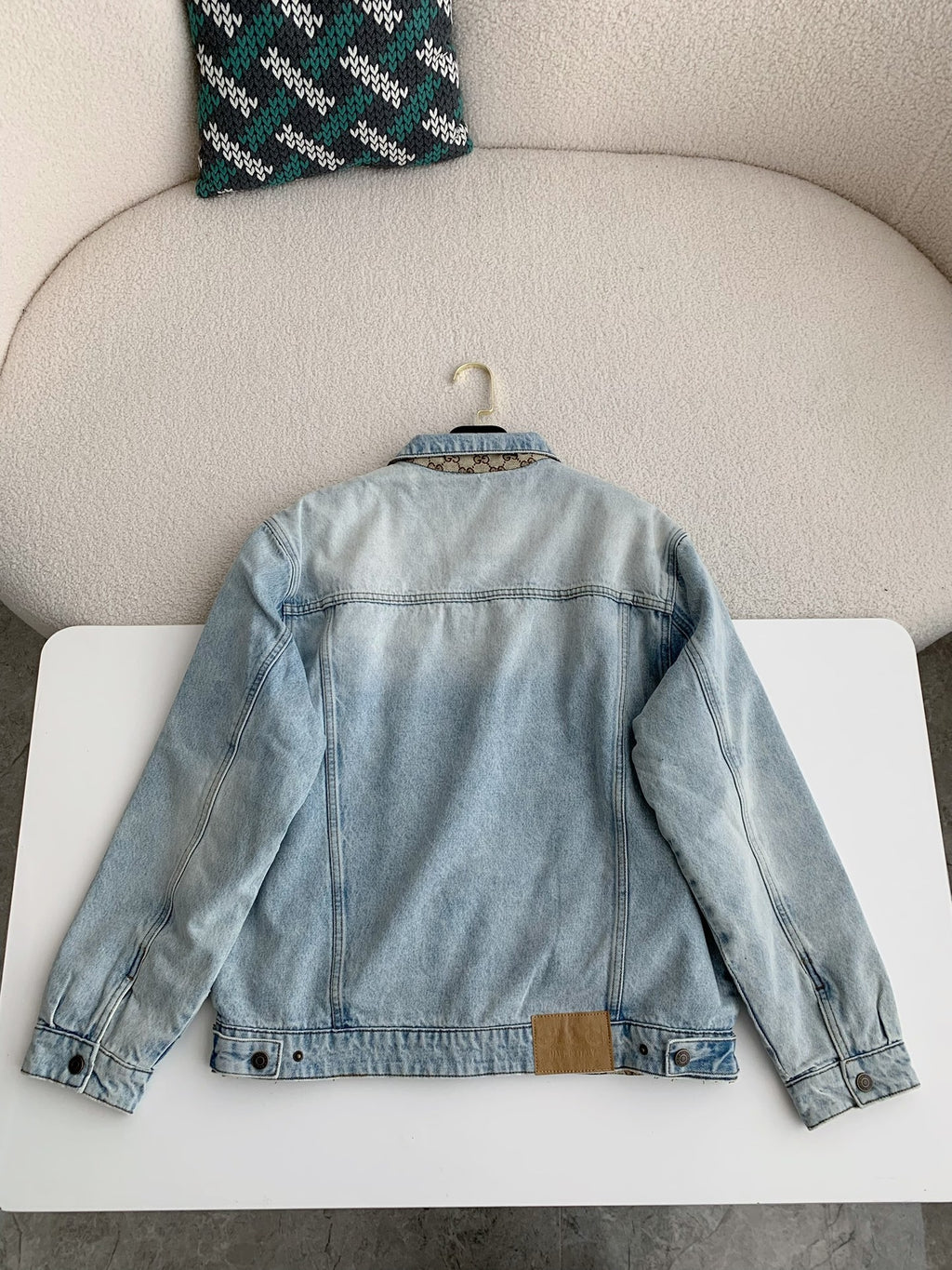 Double-Sided Denim Jacket – Reversible Design