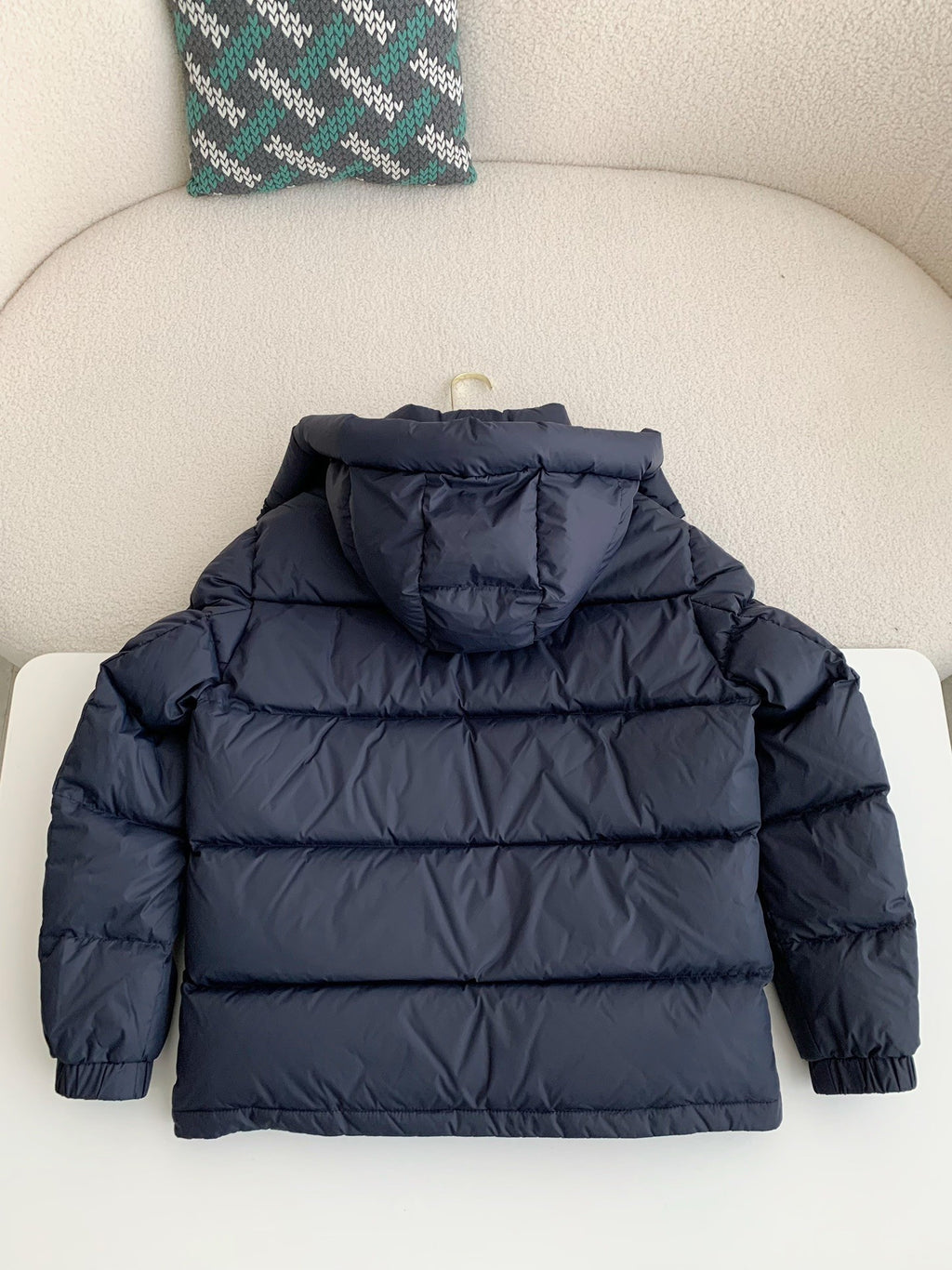 Logo Stripe Down Jacket