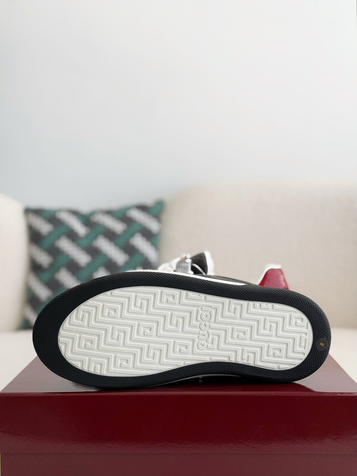 Ace Black Leather Sneakers