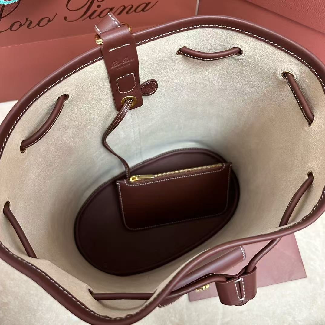 Extra Burgundy Canvas Drawstring Backpack