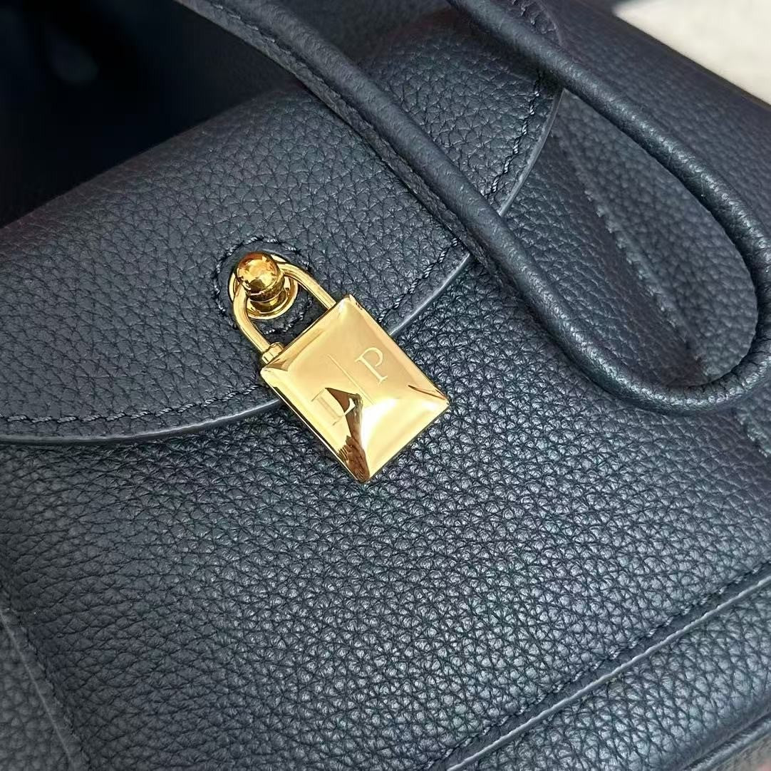 Extra Navy Canvas Drawstring Backpack