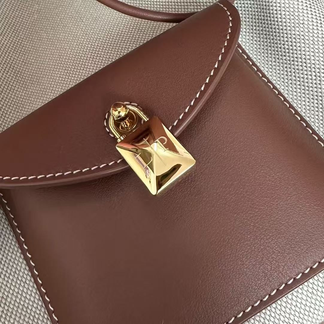 Extra Caramel Canvas Drawstring Backpack