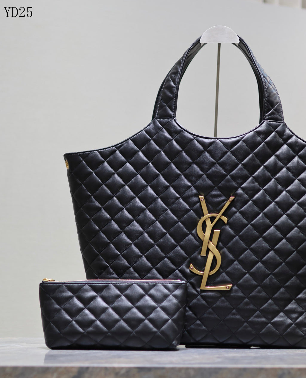 Quilted Oversized Tote Bag