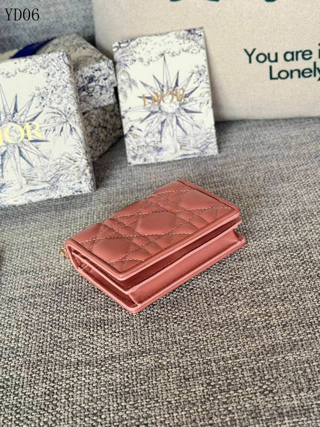 Quilted Leather Wallet