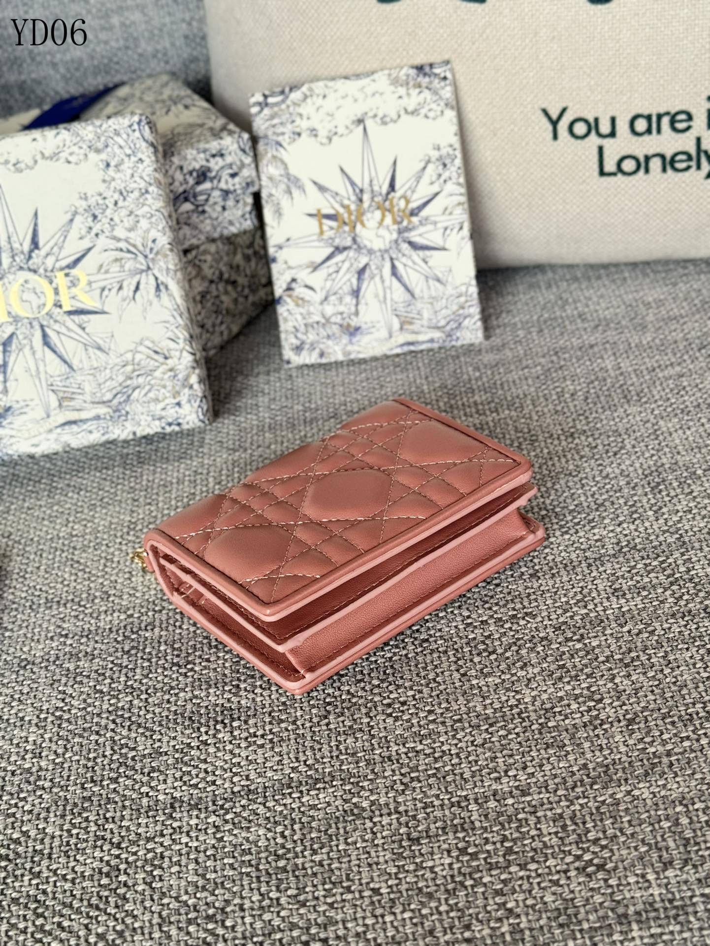 Quilted Leather Wallet