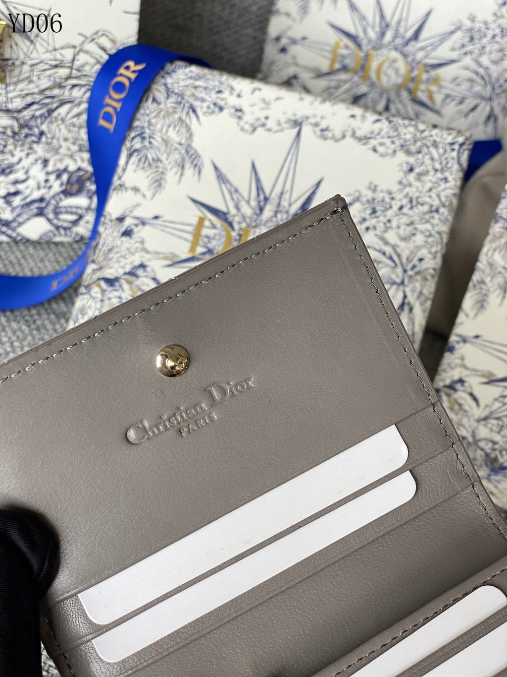 Quilted Leather Wallet