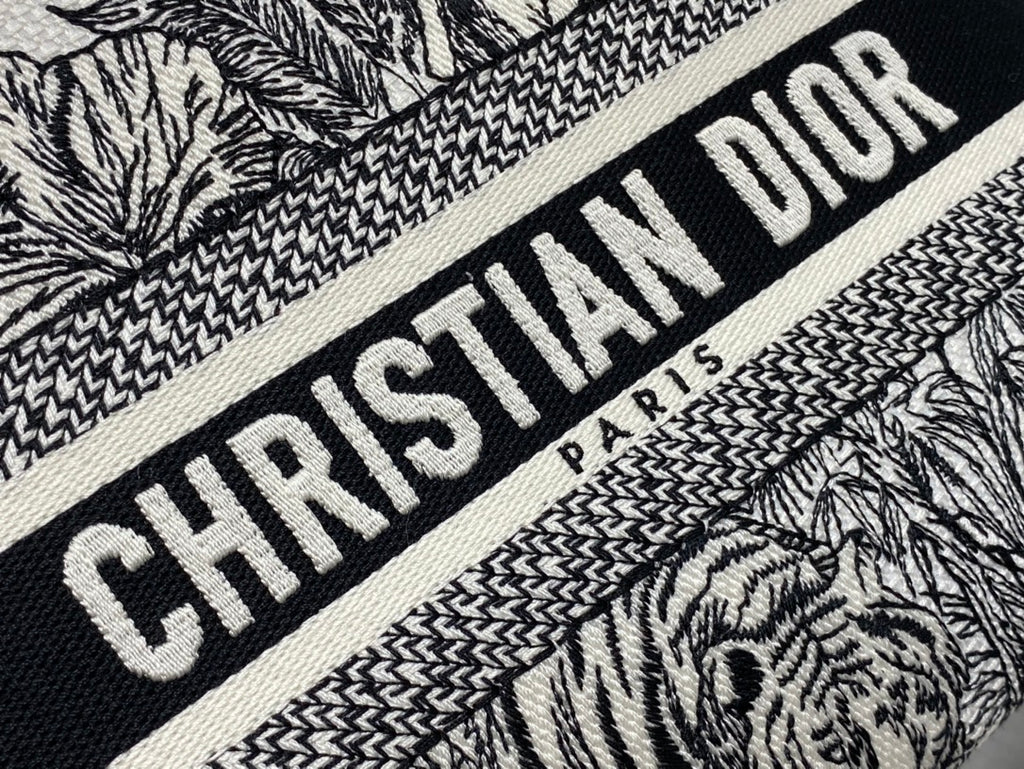 Embroidered Canvas Tote Bag