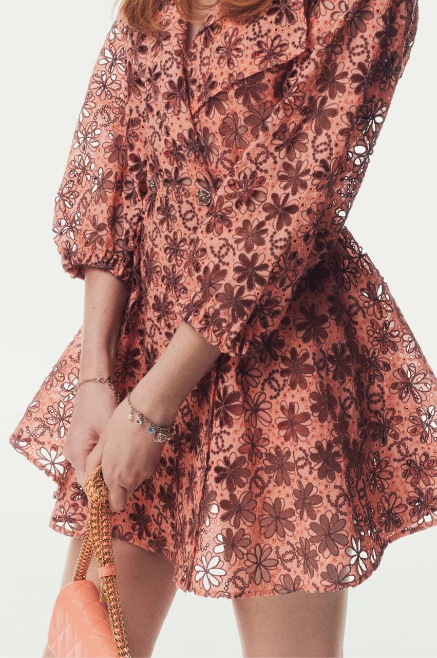 Cotton Broderie Dress