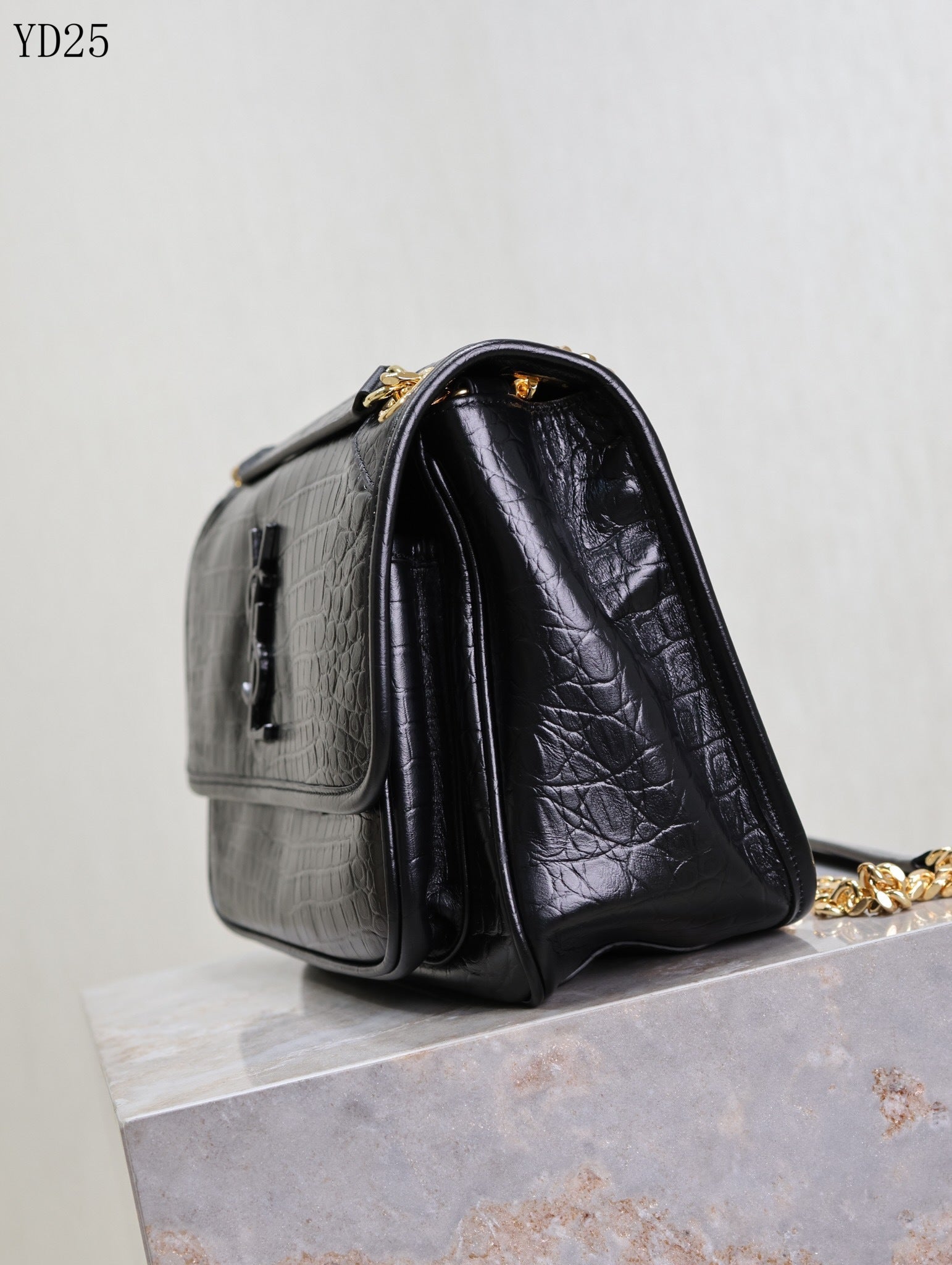 Niki Crocodile Leather Bag