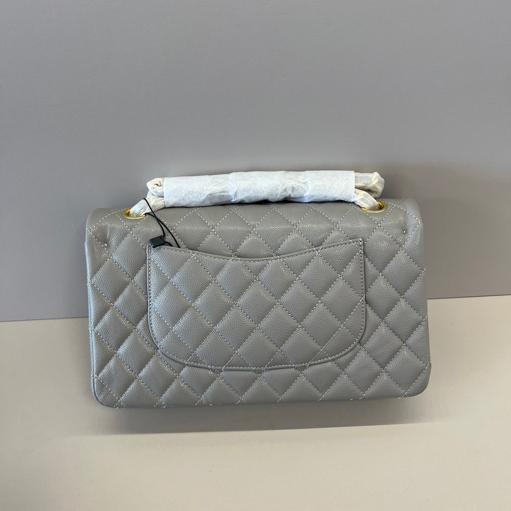 Caviar Leather Classic Double Flap Bag