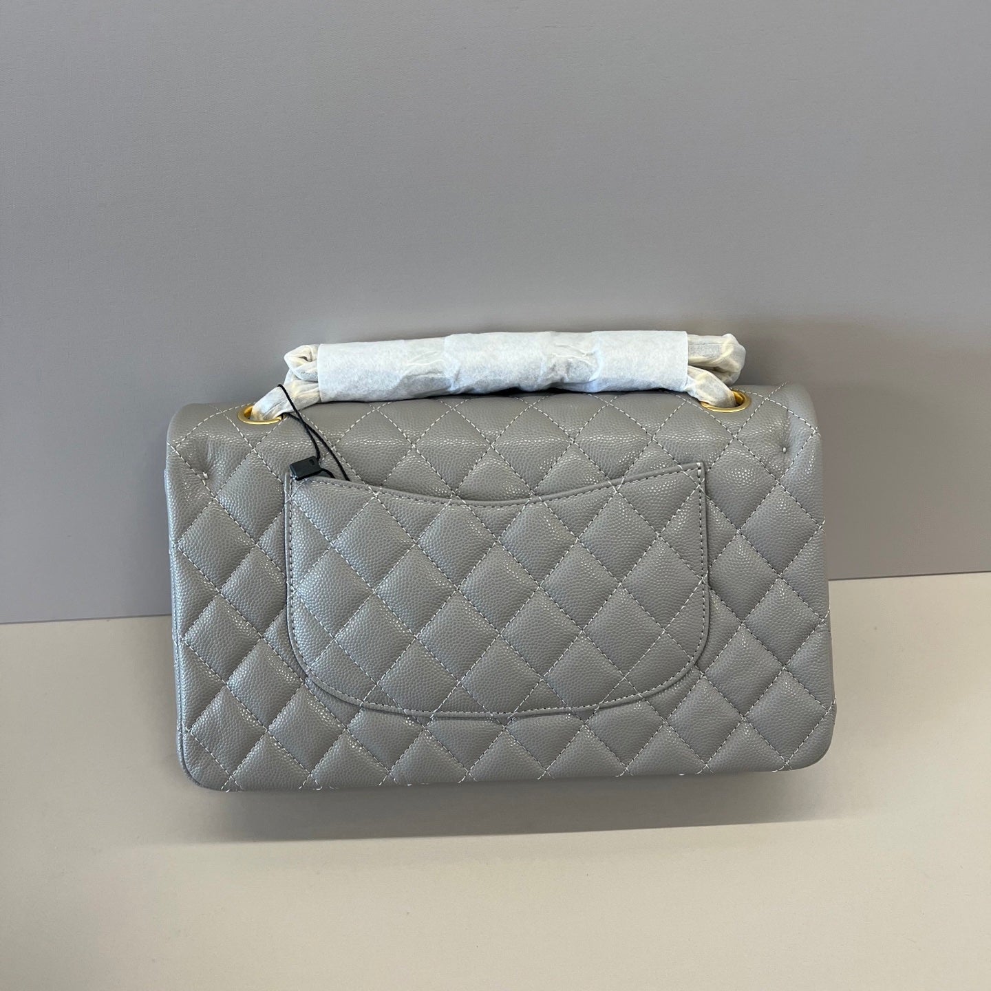 Caviar Leather Classic Double Flap Bag