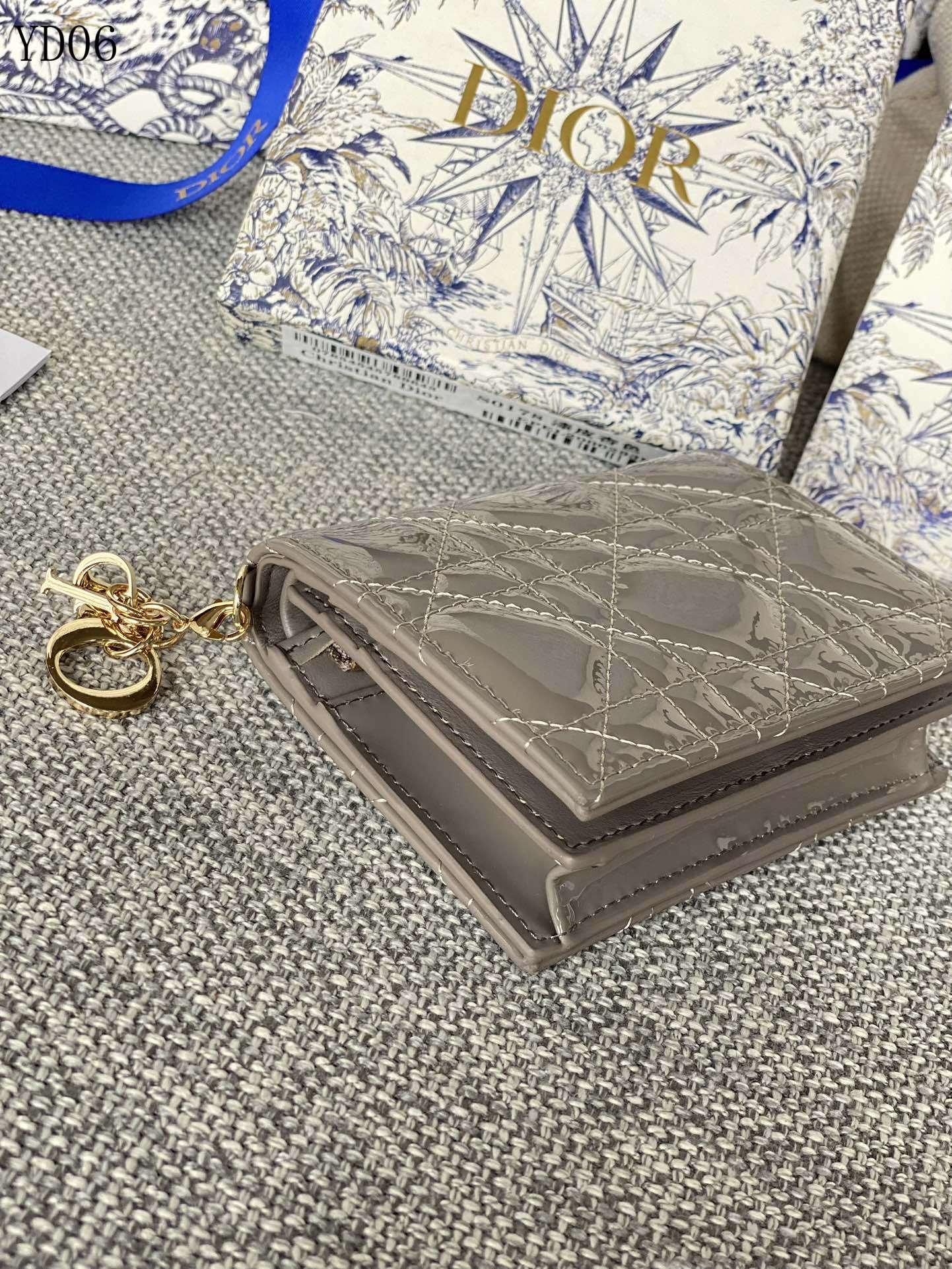 Quilted Leather Wallet