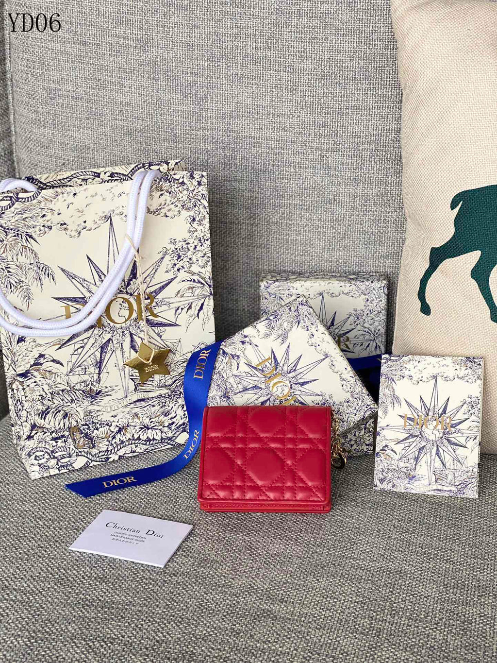 Quilted Leather Wallet