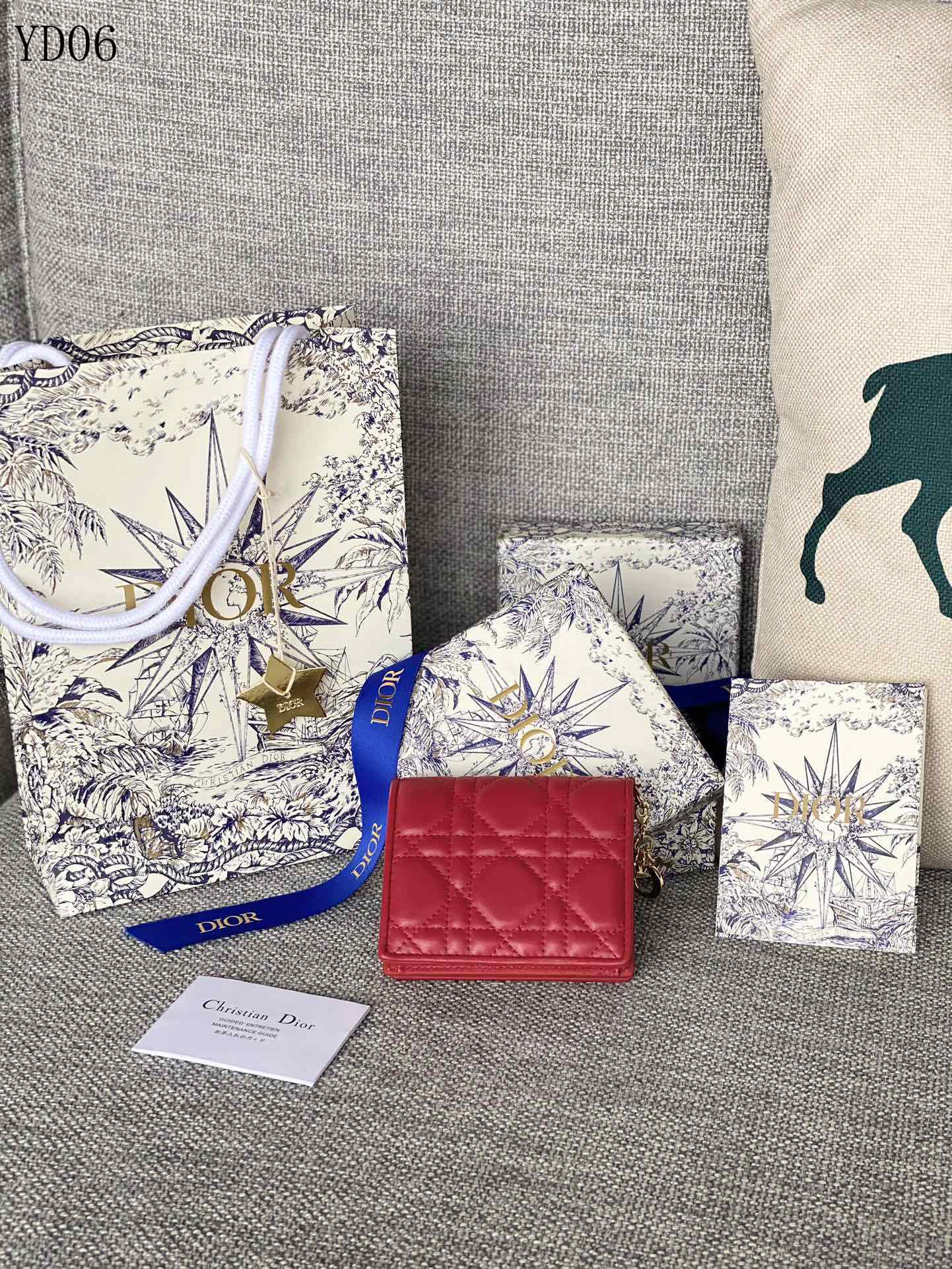 Quilted Leather Wallet