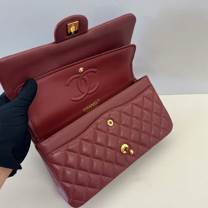 Caviar Leather Classic Double Flap Bag