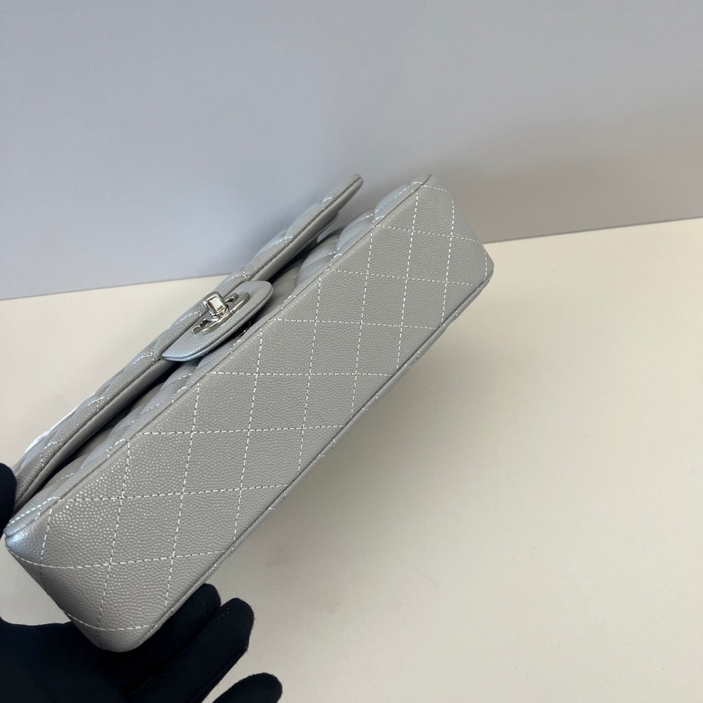 Caviar Leather Classic Double Flap Bag