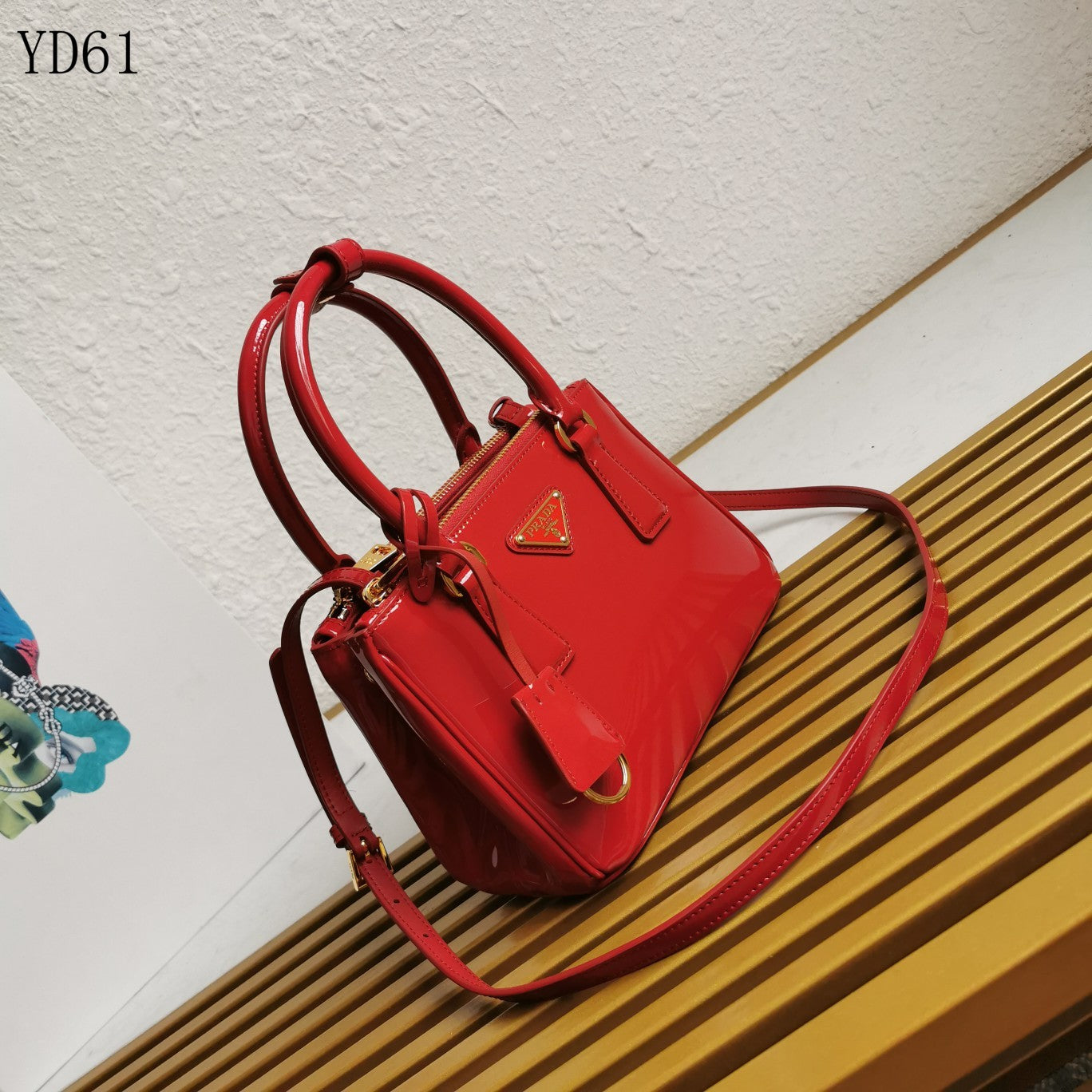 Mini Galleria Patent Leather Bag