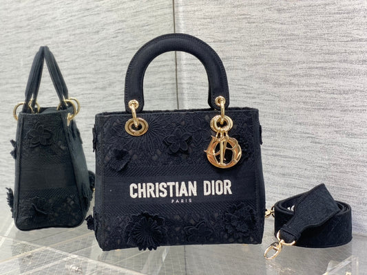 Embroidered Canvas Tote Bag