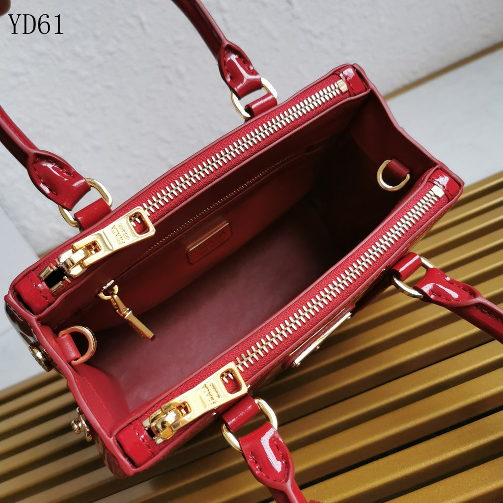 Mini Galleria Patent Leather Bag