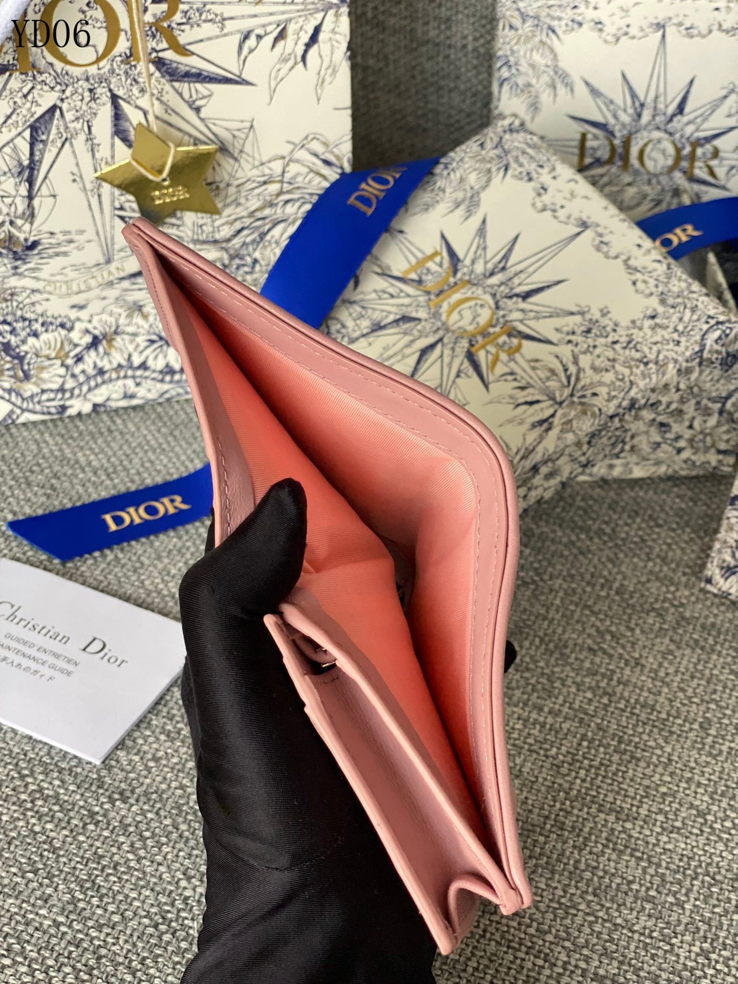 Quilted Leather Wallet