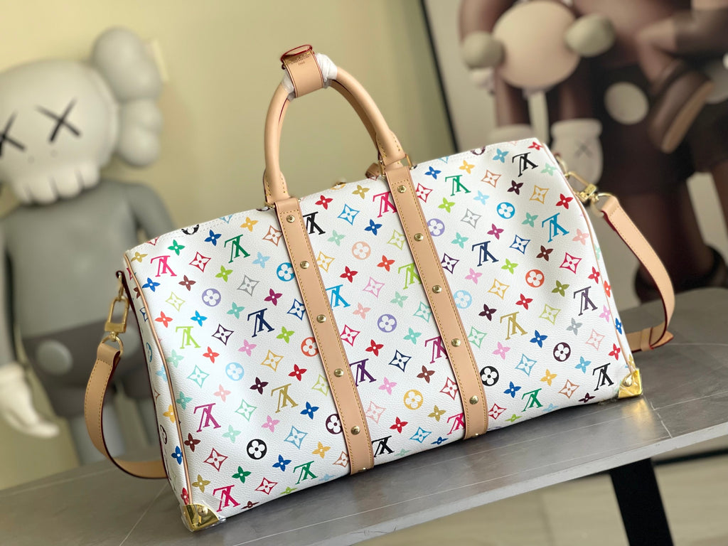 Keepall Bandoulière 50 Multicolore Monogram