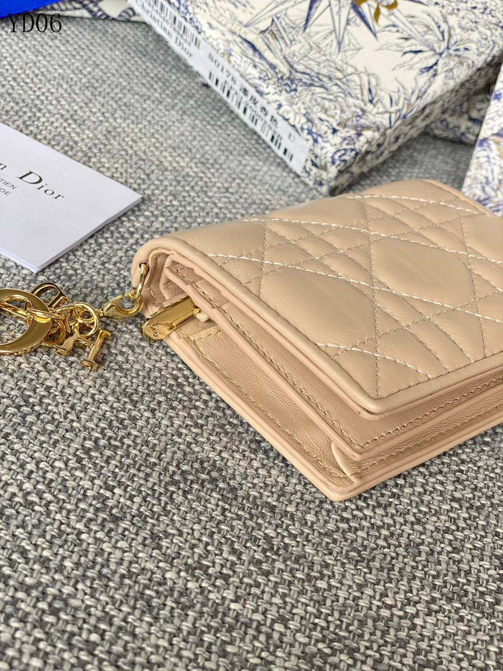 Quilted Leather Wallet