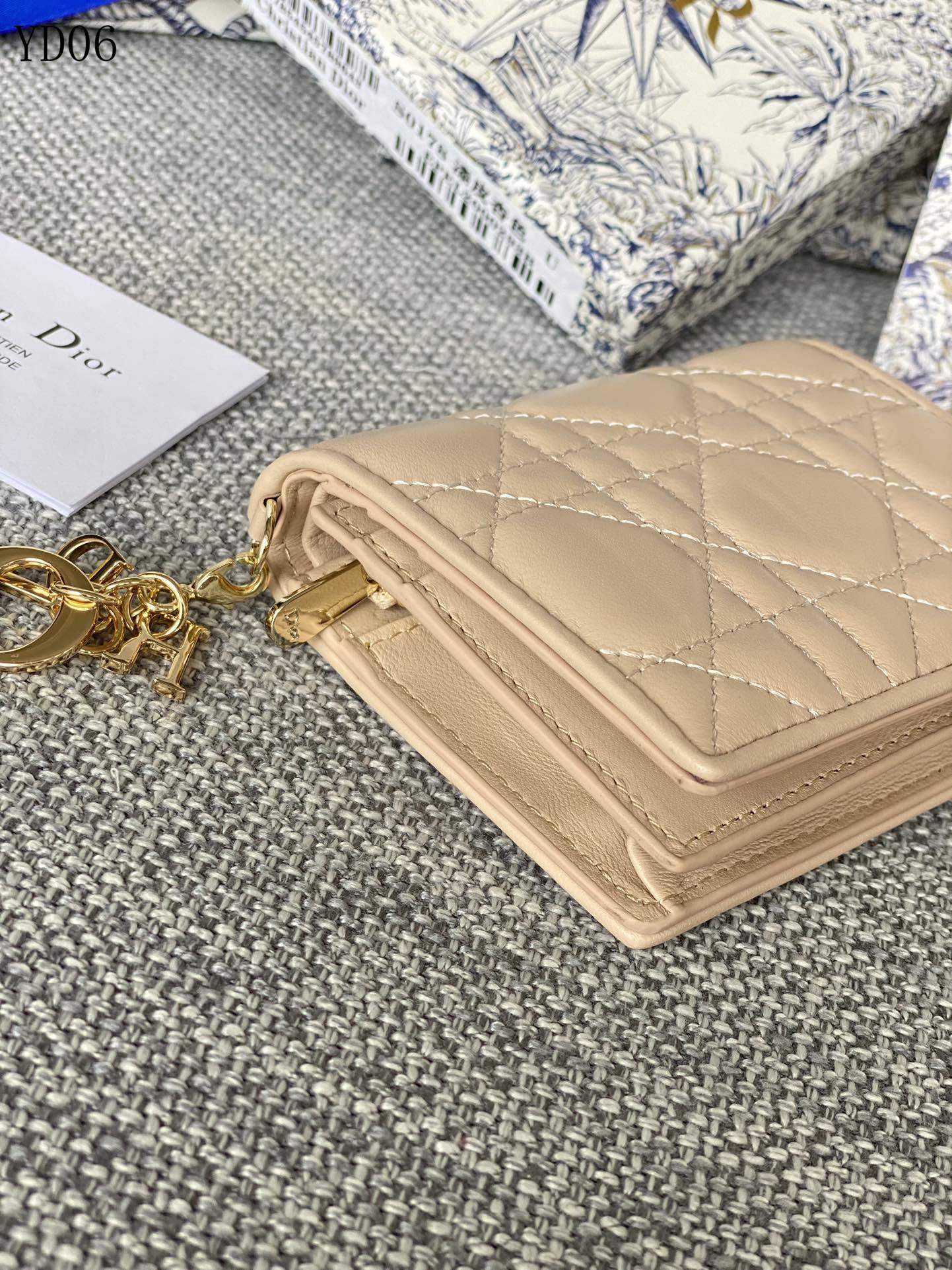 Quilted Leather Wallet