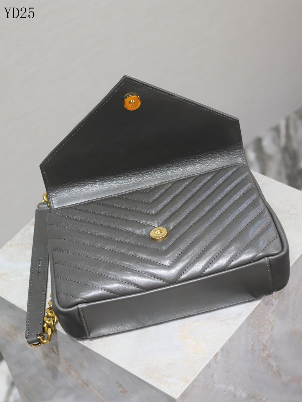 Quilted Leather Collage Bag