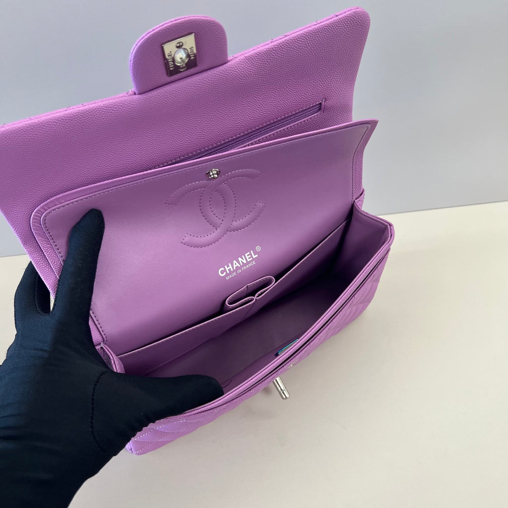 Caviar Leather Classic Double Flap Bag