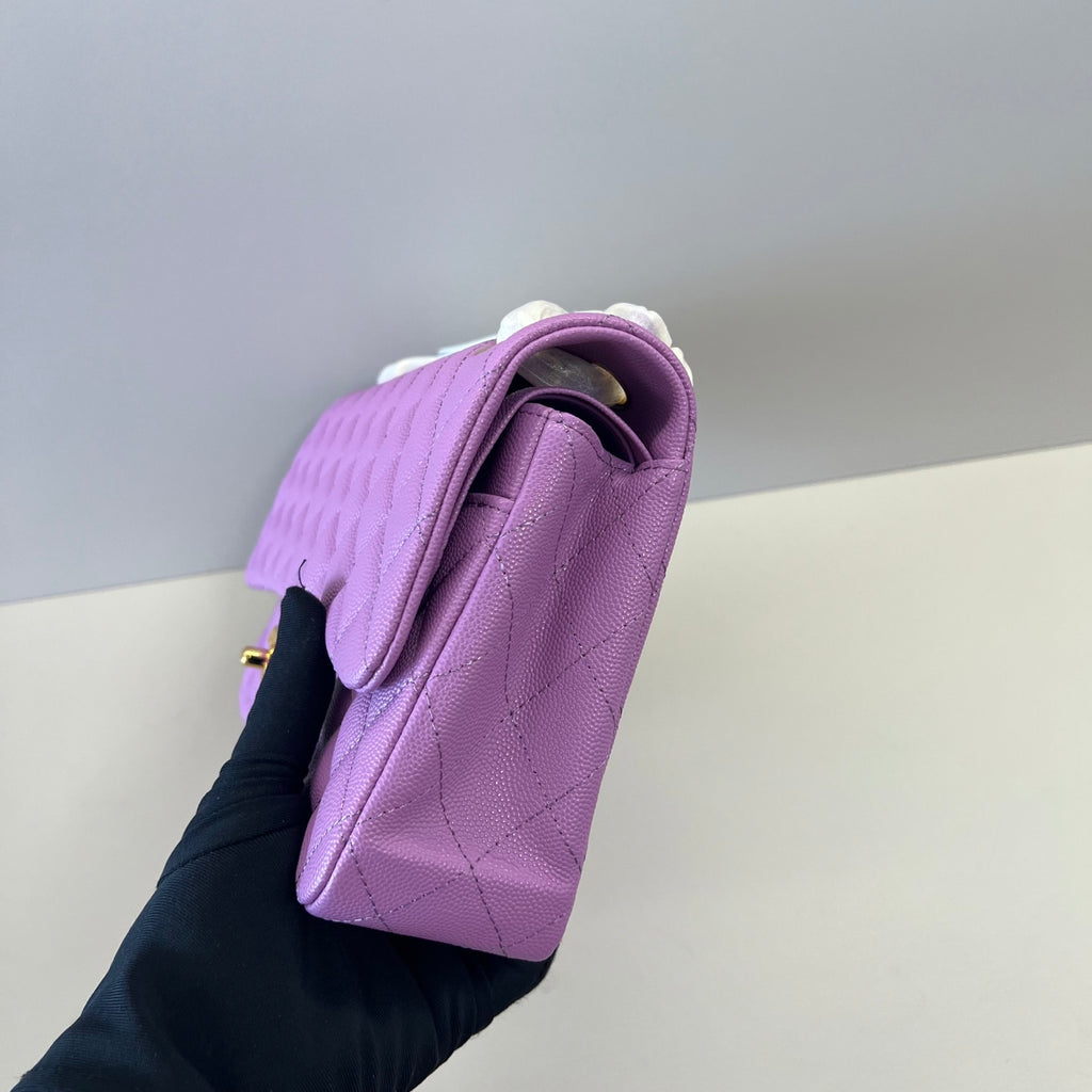 Caviar Leather Classic Double Flap Bag