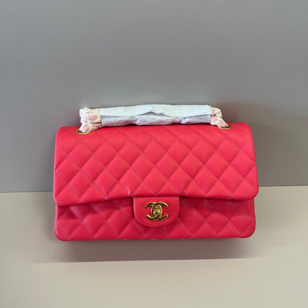 Caviar Leather Classic Double Flap Bag