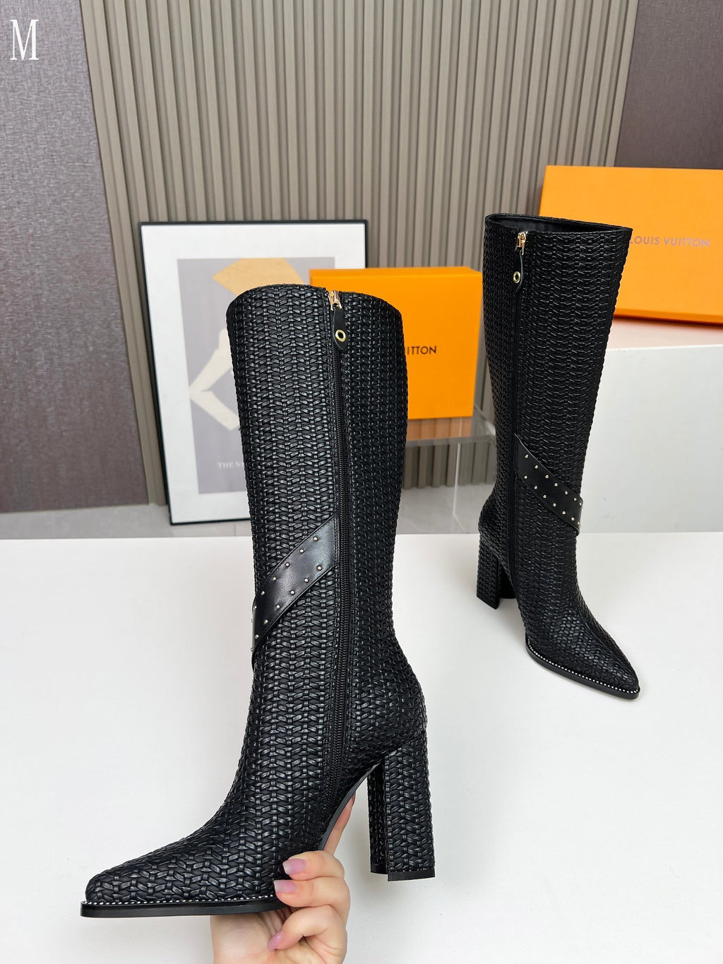 Knit Over-the-Knee Long Boots