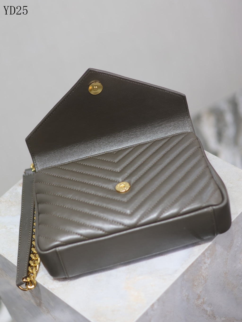 Quilted Leather Collage Bag